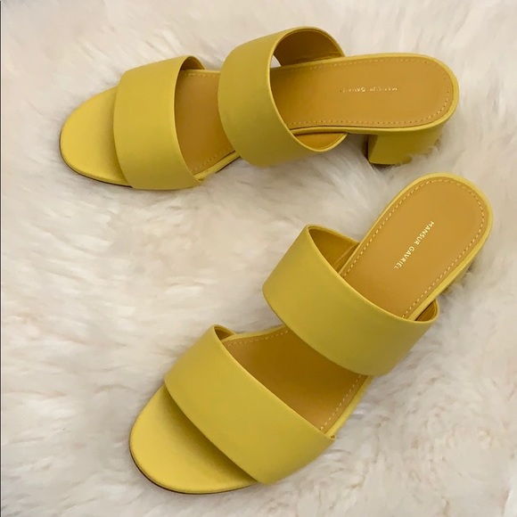 Mansur Gavriel Shoes - ❤️SOLD❤️Mansur Gavriel Yellow Sandals